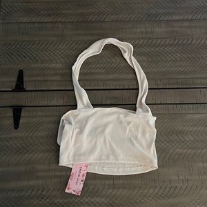 tube top w/ strap around neck